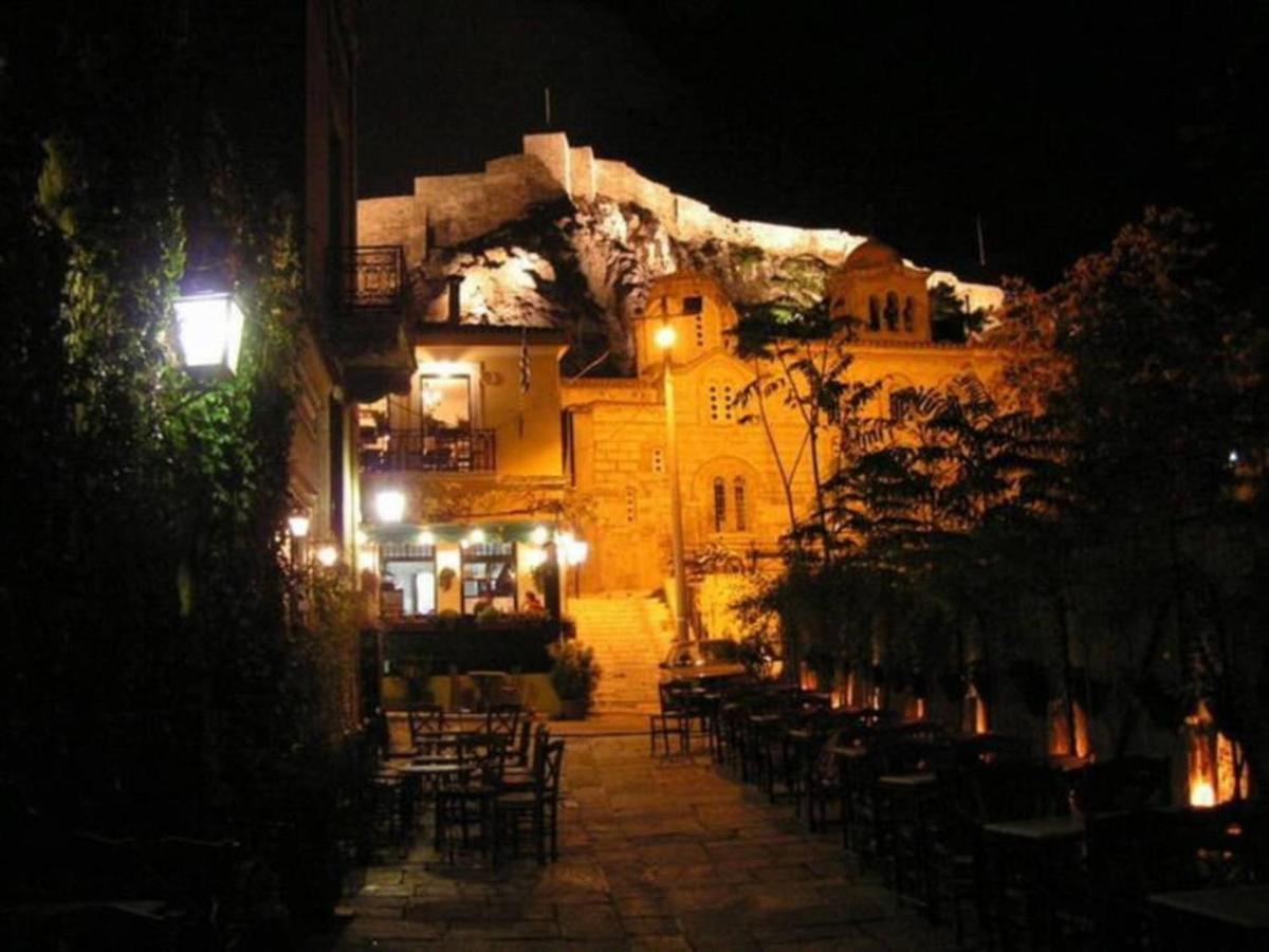 아테네 Live At The Acropolis Shadow - Under Super Scenic Anafiotika 아파트 외부 사진
